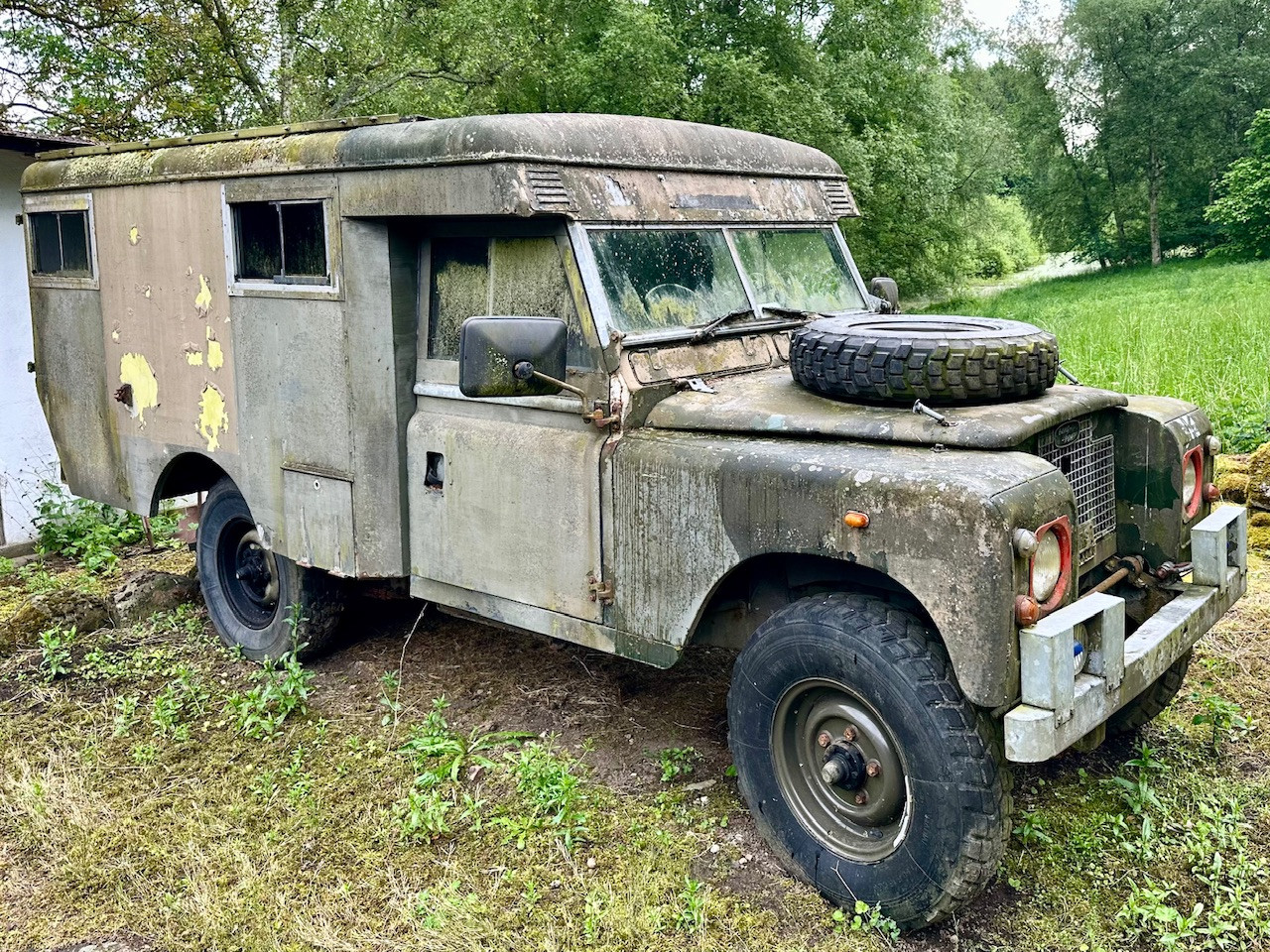A very nice Series IIa Land Rover Ambulance
